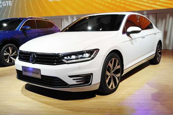 帕萨特插混同门兄弟，一汽-大众迈腾GTE插电混动版正式亮相