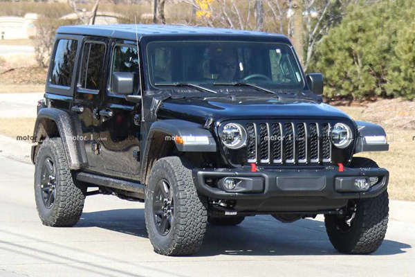 硬派越野车的电驱化时代将至，Jeep牧马人插混版首次曝光