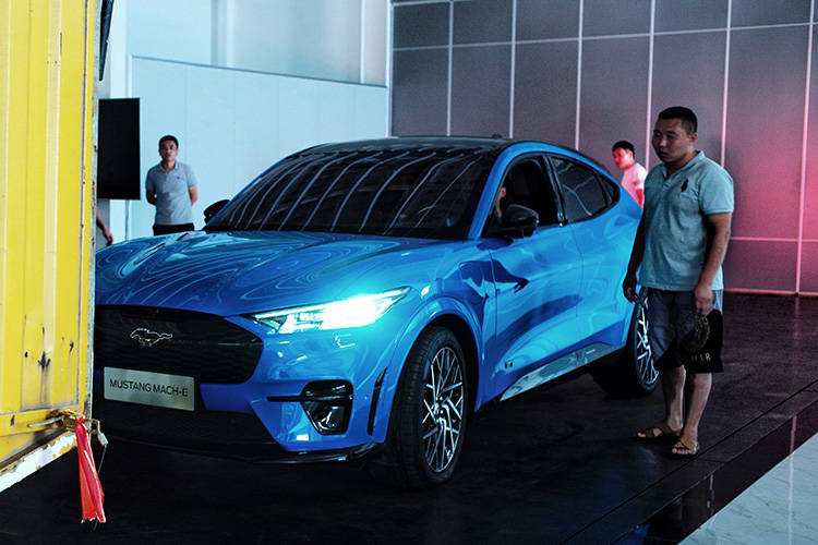 Mustang Mach-E实车曝光 有望于2020北京车展正式亮相