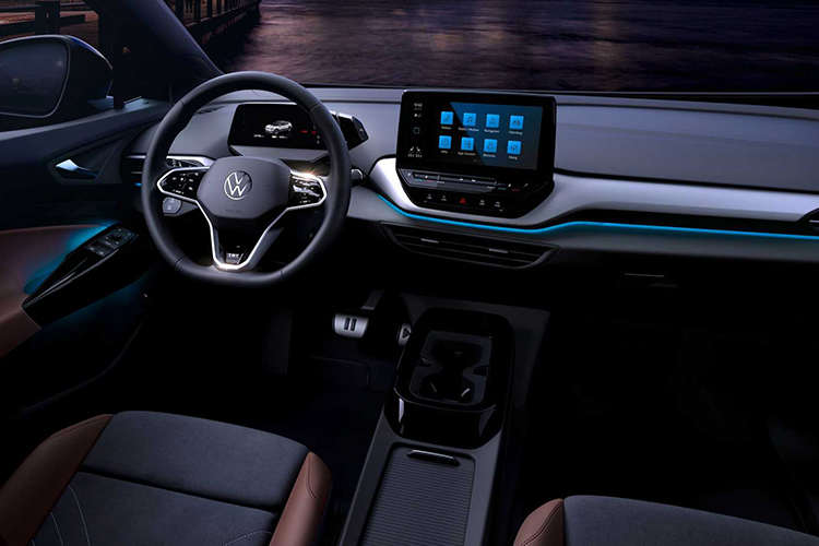 主打简约风，兼具科技感，大众发布ID.4内饰预告图