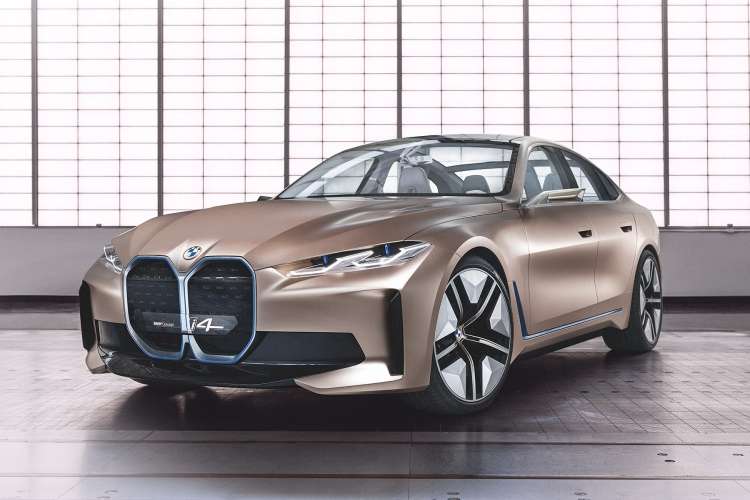 北京车展国内首发丨超大双肾格栅！宝马i4概念车亮相