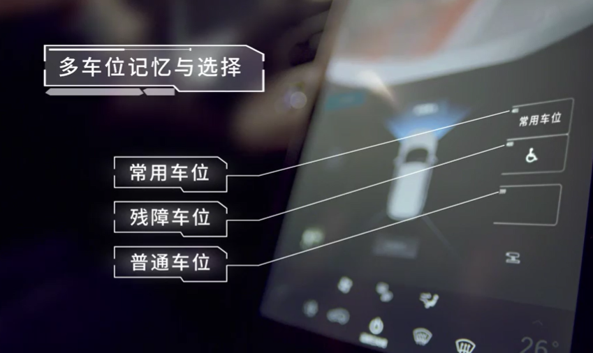 多车位记忆与选择