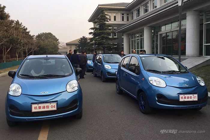 中南海运送机要文件用什么车？国产电动车！