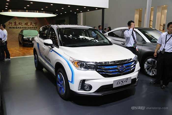 2016北京车展：广汽纯电动SUV GS4EV正式发布