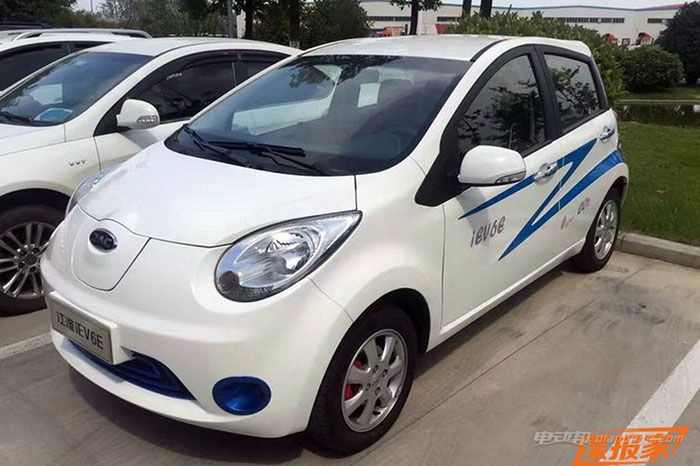 江淮iEV6E最新谍照 续航152公里、走低价路线