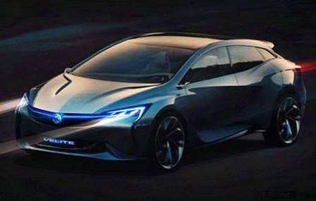 广州车展首发 别克Velite新能源概念车定妆