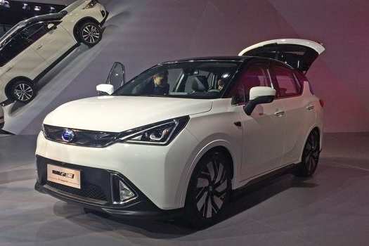 定位小型纯电SUV 广汽传祺GE3车展发布