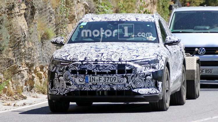 或2018年亮相 奥迪e-tron quattro谍照