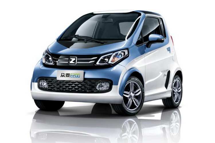 外观和内饰进行了优化调整 2018款众泰E200官图发布