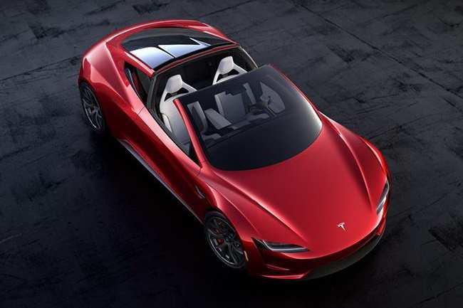 特斯拉全新Roadster除了速度惊人 外观颜色还闷骚