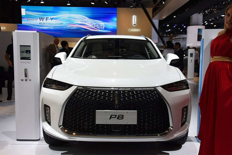 憋久了放个大招 WEY将推5款新能源SUV，首款P8三月底上市 