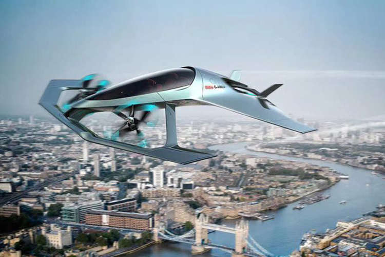 未来出行方式 阿斯顿马丁推首款概念飞行器