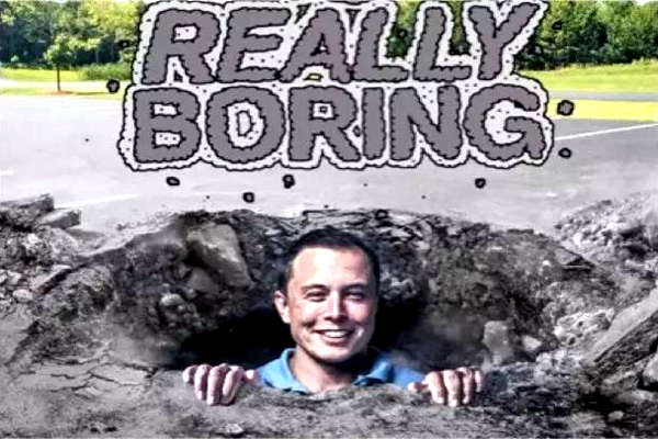 上天已经满足不了，这次来了个遁地，马斯克的第一条隧道现身